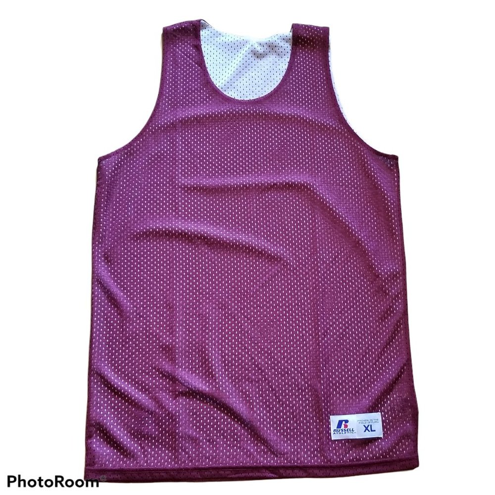RUSSELL ATHLETICS Reversible Jersey (Youth Size XL= Wmns M)